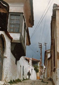 Muğlada eski bir sokak