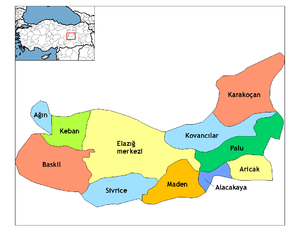 Elazığ_districts