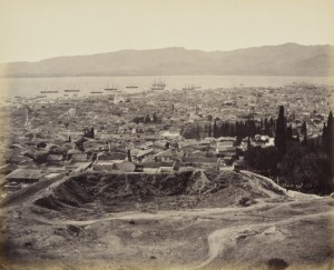 1862 yılında İzmir'in görünümü